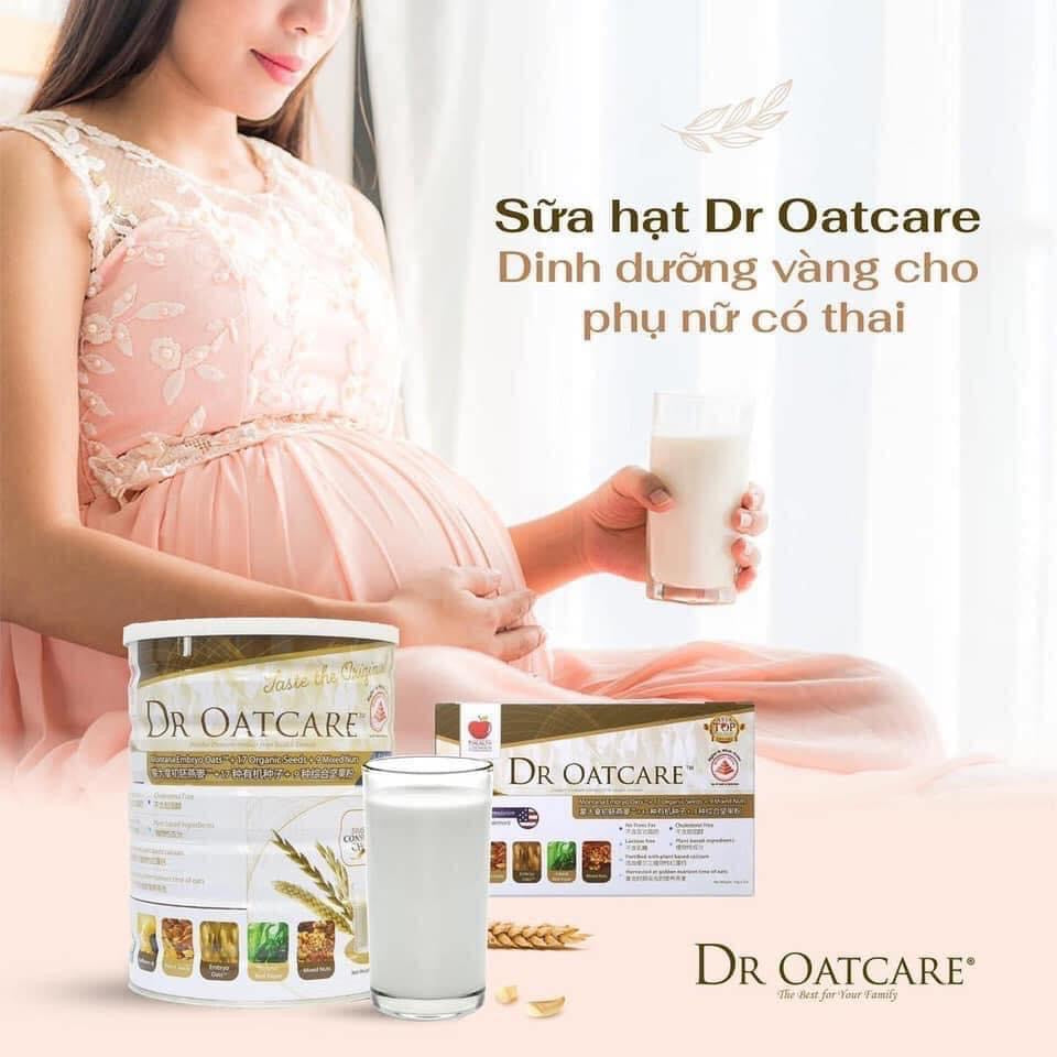 Sữa hạt DR OATCARE - Dinh dưỡng vàng cho phụ nữ có thai❤️